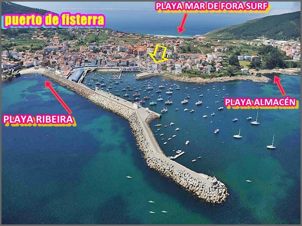 Apartamento Paseo Del Puerto 2 Финистере Екстериор снимка